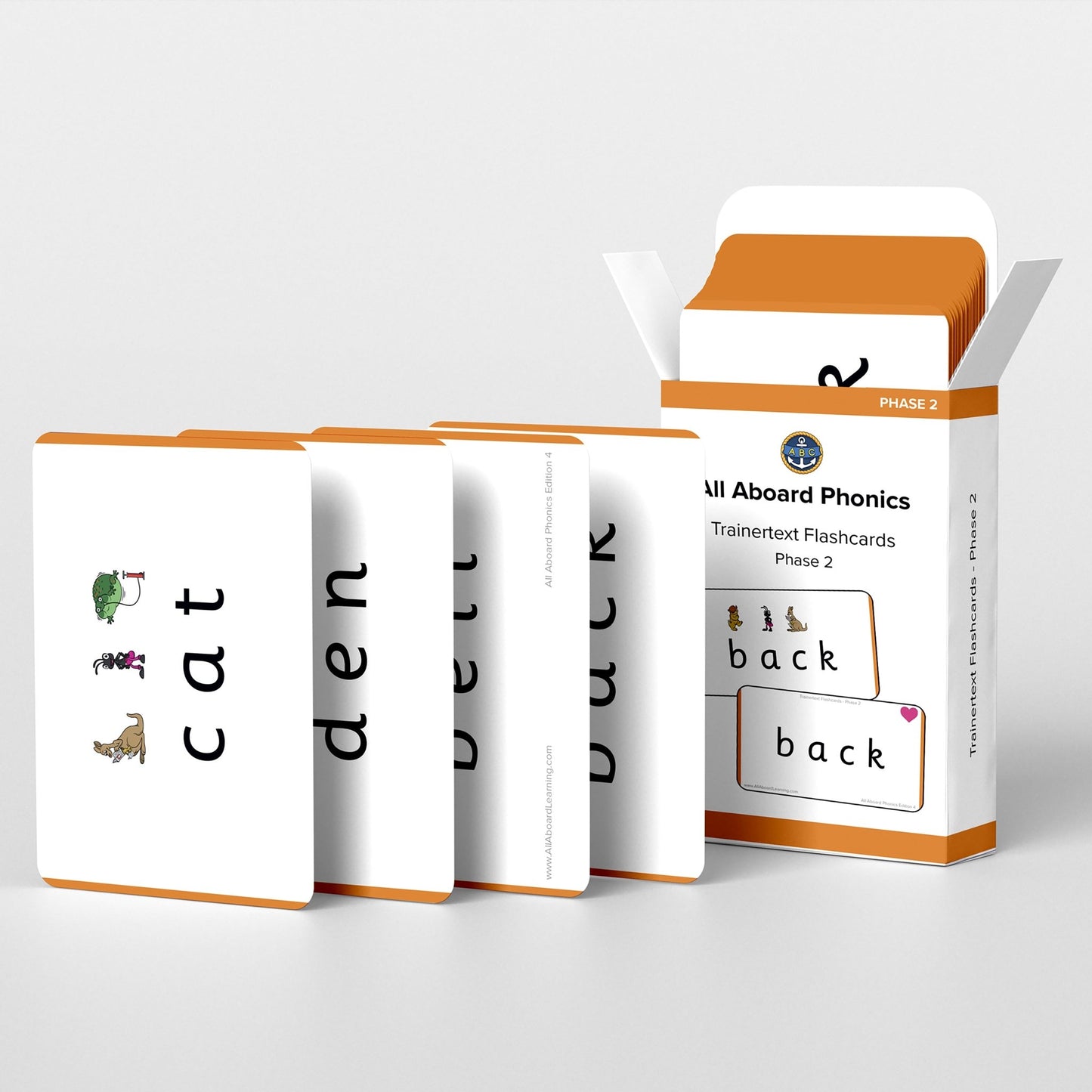 Trainertext Flashcards - Phases 2-5 Bundle - All Aboard Learning Ltd