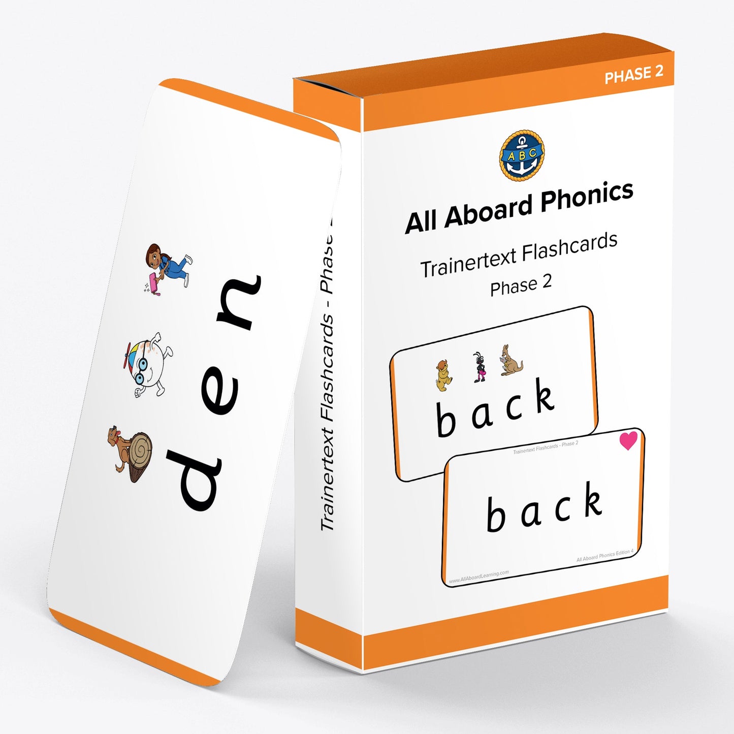 Trainertext Flashcards - Phases 2-5 Bundle - All Aboard Learning Ltd