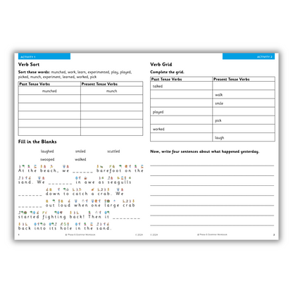 Phase 6 Grammar Workbook, Set of 10
