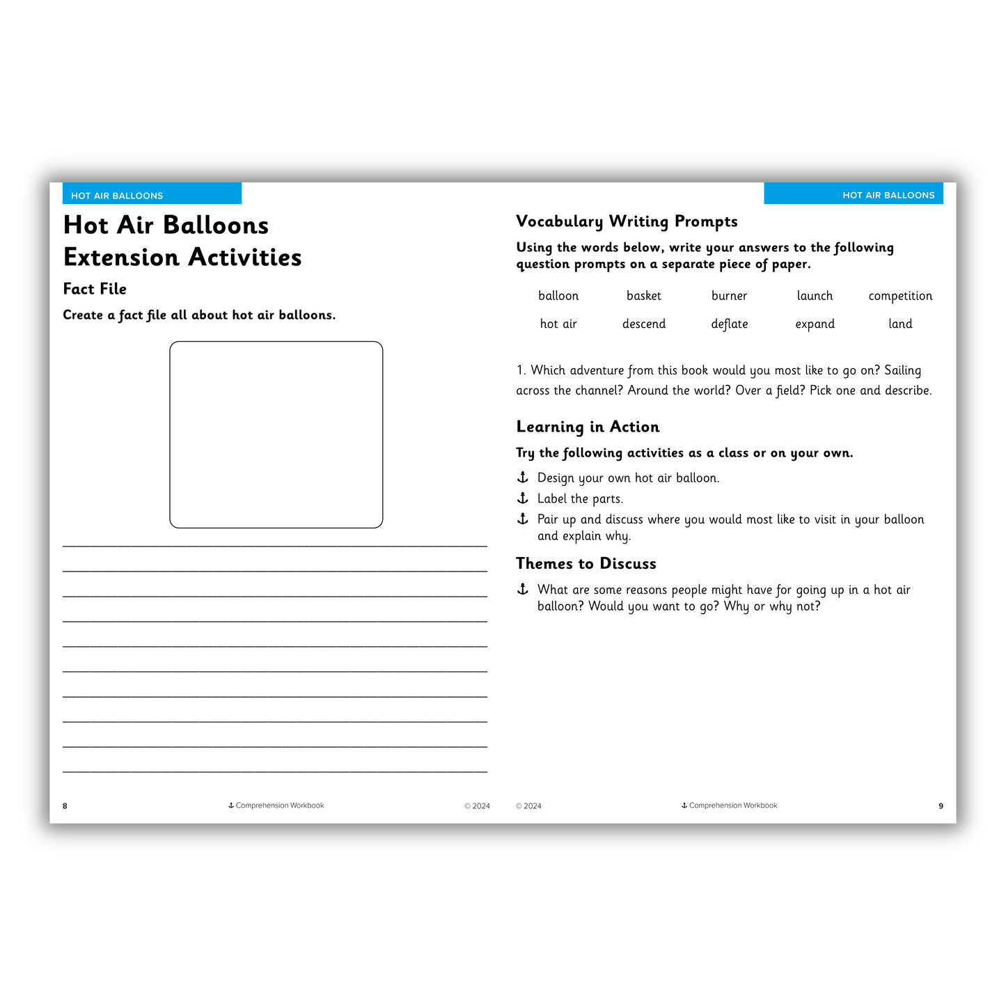 Phase 6 Reading Comprehension Workbook, Set of 10