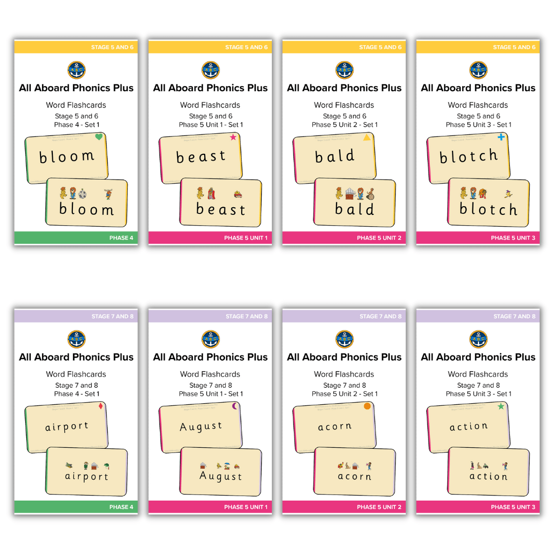 All Aboard Phonics Plus Manual and Resources - All Aboard Learning Ltd