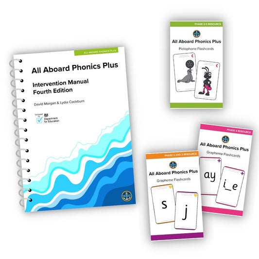 All Aboard Phonics Plus Manual and Resources - All Aboard Learning Ltd