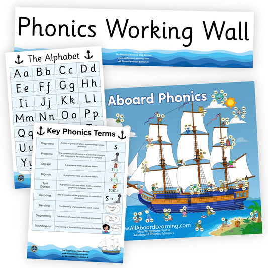 Phase 5 Poster Set - All Aboard Learning Ltd