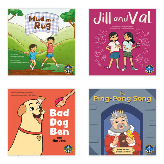 Phases 2-4 Set 1 - 19 Book Bundle - All Aboard Learning Ltd